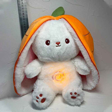 Breathing Rabbit baby plush doll musical