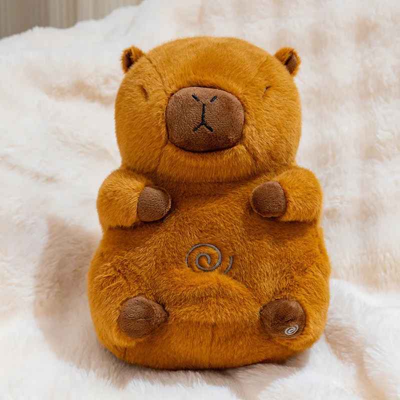 Breathing capybara baby animals plush toys